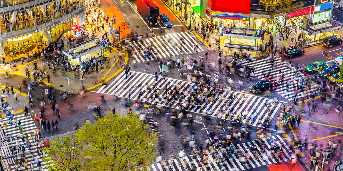 Shibuya crossing, Tokyo